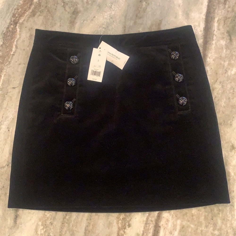 Banana Republic Velvet/Velour Skirt